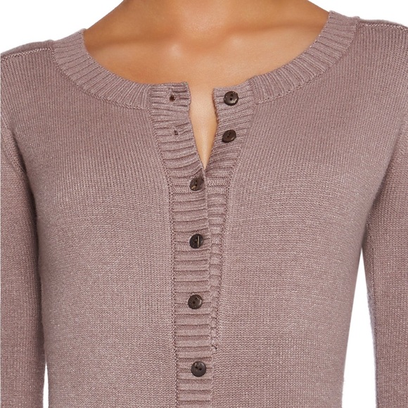 Mauve pink Button-Up Jumpsuit romper sz small - Picture 4 of 4